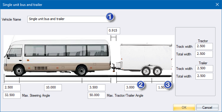 Bus and Trailer