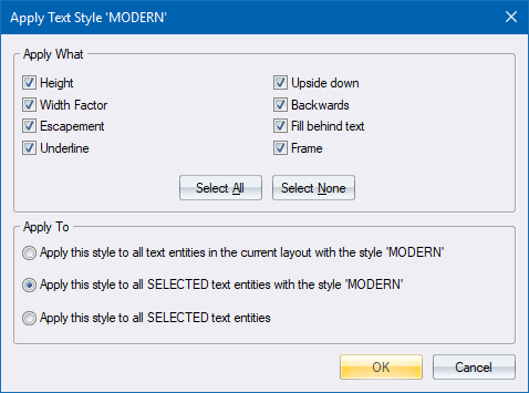 Text Styles